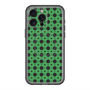 スリムプロテクションプレミアムケース with MagSafe［ Shower Dot - Green ］