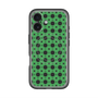 スリムプロテクションプレミアムケース with MagSafe［ Shower Dot - Green ］