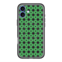 スリムプロテクションプレミアムケース with MagSafe［ Shower Dot - Green ］