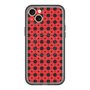 スリムプロテクションプレミアムケース with MagSafe［ Shower Dot - Red ］