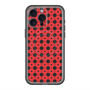 スリムプロテクションプレミアムケース with MagSafe［ Shower Dot - Red ］