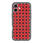 スリムプロテクションプレミアムケース with MagSafe［ Shower Dot - Red ］