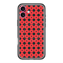 スリムプロテクションプレミアムケース with MagSafe［ Shower Dot - Red ］