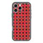 スリムプロテクションプレミアムケース with MagSafe［ Shower Dot - Red ］