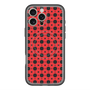 スリムプロテクションプレミアムケース with MagSafe［ Shower Dot - Red ］