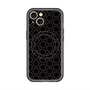 スリムプロテクションプレミアムケース with MagSafe［ Dot Circle - Black ］