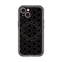 スリムプロテクションプレミアムケース with MagSafe［ Dot Circle - Black ］