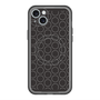 スリムプロテクションプレミアムケース with MagSafe［ Dot Circle - Black ］