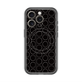 スリムプロテクションプレミアムケース with MagSafe［ Dot Circle - Black ］