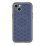 スリムプロテクションプレミアムケース with MagSafe［ Dot Circle - Navy ］