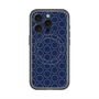 スリムプロテクションプレミアムケース with MagSafe［ Dot Circle - Navy ］