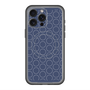 スリムプロテクションプレミアムケース with MagSafe［ Dot Circle - Navy ］