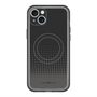 スリムプロテクションプレミアムケース with MagSafe［ Dot Gradation - Black ］