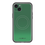 スリムプロテクションプレミアムケース with MagSafe［ Dot Gradation - Green ］