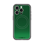 スリムプロテクションプレミアムケース with MagSafe［ Dot Gradation - Green ］