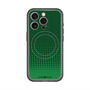 スリムプロテクションプレミアムケース with MagSafe［ Dot Gradation - Green ］