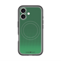 スリムプロテクションプレミアムケース with MagSafe［ Dot Gradation - Green ］