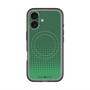 スリムプロテクションプレミアムケース with MagSafe［ Dot Gradation - Green ］