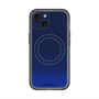 スリムプロテクションプレミアムケース with MagSafe［ Dot Gradation - Blue ］