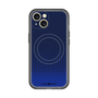 スリムプロテクションプレミアムケース with MagSafe［ Dot Gradation - Blue ］
