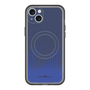 スリムプロテクションプレミアムケース with MagSafe［ Dot Gradation - Blue ］