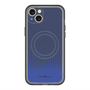 スリムプロテクションプレミアムケース with MagSafe［ Dot Gradation - Blue ］