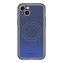 スリムプロテクションプレミアムケース with MagSafe［ Dot Gradation - Blue ］