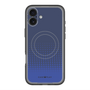 スリムプロテクションプレミアムケース with MagSafe［ Dot Gradation - Blue ］