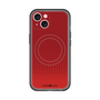 スリムプロテクションプレミアムケース with MagSafe［ Dot Gradation - Red ］