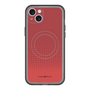 スリムプロテクションプレミアムケース with MagSafe［ Dot Gradation - Red ］