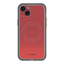 スリムプロテクションプレミアムケース with MagSafe［ Dot Gradation - Red ］