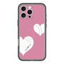 スリムプロテクションプレミアムケース with MagSafe［ Two Hearts - Pink ］