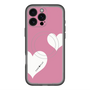 スリムプロテクションプレミアムケース with MagSafe［ Two Hearts - Pink ］