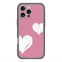 スリムプロテクションプレミアムケース with MagSafe［ Two Hearts - Pink ］
