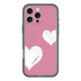 スリムプロテクションプレミアムケース with MagSafe［ Two Hearts - Pink ］