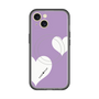 スリムプロテクションプレミアムケース with MagSafe［ Two Hearts - Purple ］