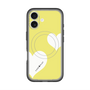 スリムプロテクションプレミアムケース with MagSafe［ Two Hearts - Yellow ］