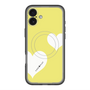 スリムプロテクションプレミアムケース with MagSafe［ Two Hearts - Yellow ］