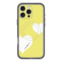 スリムプロテクションプレミアムケース with MagSafe［ Two Hearts - Yellow ］