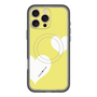 スリムプロテクションプレミアムケース with MagSafe［ Two Hearts - Yellow ］