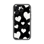 スリムプロテクションプレミアムケース with MagSafe［ Dot Hearts - Black ］