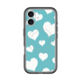 スリムプロテクションプレミアムケース with MagSafe［ Dot Hearts - Blue ］
