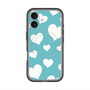 スリムプロテクションプレミアムケース with MagSafe［ Dot Hearts - Blue ］