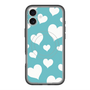 スリムプロテクションプレミアムケース with MagSafe［ Dot Hearts - Blue ］