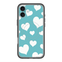 スリムプロテクションプレミアムケース with MagSafe［ Dot Hearts - Blue ］