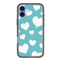 スリムプロテクションプレミアムケース with MagSafe［ Dot Hearts - Blue ］