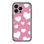 スリムプロテクションプレミアムケース with MagSafe［ Dot Hearts - Pink ］