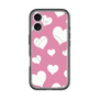 スリムプロテクションプレミアムケース with MagSafe［ Dot Hearts - Pink ］