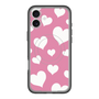 スリムプロテクションプレミアムケース with MagSafe［ Dot Hearts - Pink ］