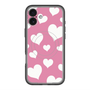 スリムプロテクションプレミアムケース with MagSafe［ Dot Hearts - Pink ］